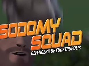 SodomySquad - Superhero Twink Gets Double Penetrated By 2 Monster Cocks