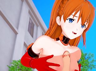 Asuka Titjob : Neon Genesis Evangelion Hentai Parody