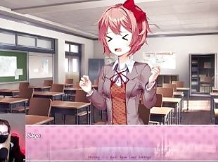 Doki Doki Literature Club! - pt. 9 A little weird poem by Sayori…