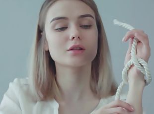 Alice Shea - solo erotic bondage fetish