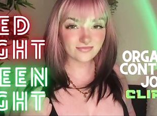 Red Light Green Light JOI Clip A - Jerk Off Instructions Game Goddess Worship