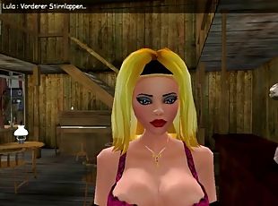 Capra, Muie, Neamt, Europeana, Blonda, Euro, 3d, Cowgirl, Bruneta