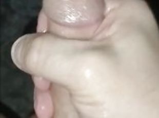 stroking my cock