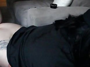 Milf Fucks for cum on her ass