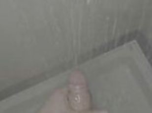 I cum in the shower