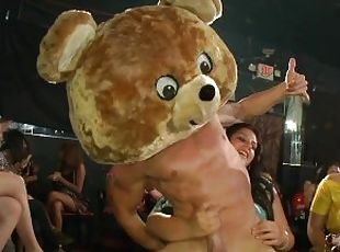 DANCING BEAR - Male Strippers Slingin' Cock At Crazy CFNM Party