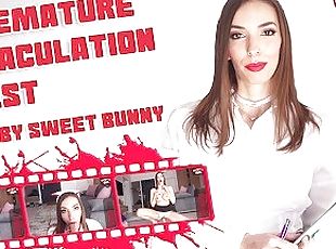 TRY NOT TO CUM - Premature Ejaculation Test - By Sweet Bunny