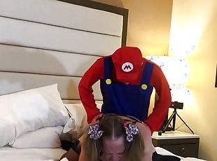 Mario Fucks a Hot MILF Trans Woman