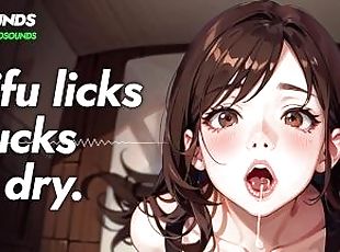 Waifu Licks & Sucks You DRY  NSFW Audio / NSFW ASMR