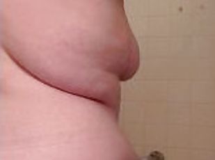 bbw in shower