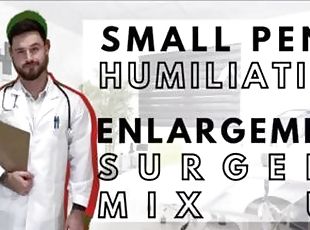 Small penis humiliation - enlargement surgery mix up