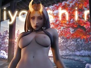 Miyoshino from nioh 2 - compilation with sound