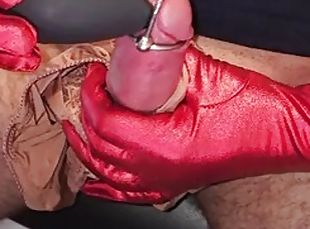 Electric Trainer Masturbator  urethral plug prolonged ejaculation fantastically lots of sperm