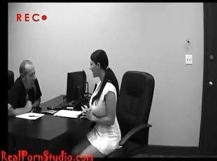 Casting Big titty shy girl fucked and swallows Chris