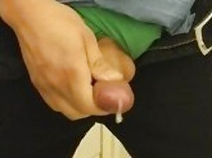 Toilet SPY Cam. Colleague Piss and Cum in Office
