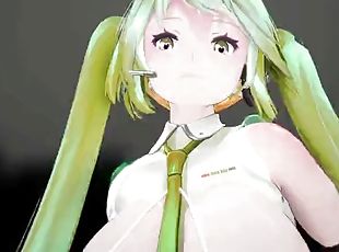 MMD Lamb Miku Modificada TDA Style Remake - SG3525 - Blonde Hair Color Edit Smixix