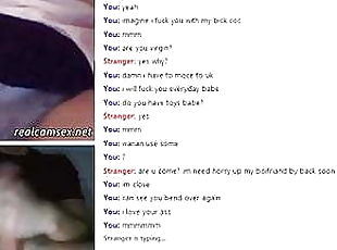 Jerk off to Her Wet Pussy on Sexchat