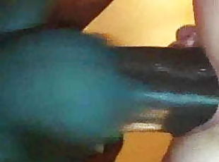 Hubby loves young wife gets her first black dick