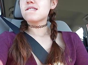 Creampied In Car Before Coffee