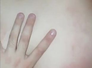 Girlfriend rides my big dick until i cum on her ass