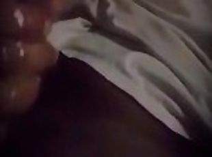 Caught jerking off by brother girlfriend (full video)