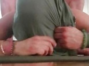 Big cocked bully dominates his sub slave boy, deepthroated until compliant