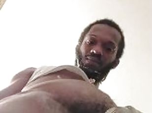 amateur, ejaculation-sur-le-corps, énorme-bite, gay, black, ejaculation, solo, bite