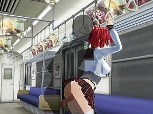 public, écolière, amateur, anal, ejaculation-sur-le-corps, voiture, rousse, anime, hentai, 3d