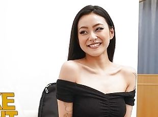 Fake Agent Asian babe Rae Lil Black fucked on the casting couch