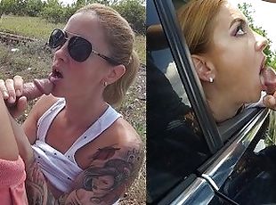 Amateur public cumshot compilation 2020 - Best outdoor blowjob. Wet Kelly