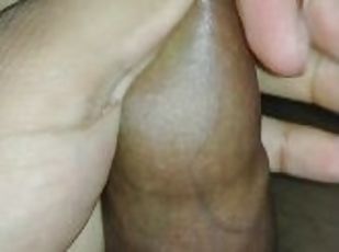 Cum load on foreskin