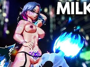 CYBER GIRL MILKS VRCHAT FEMBOY IN BACK ALLEY [RileyZenko ft. TishVR]