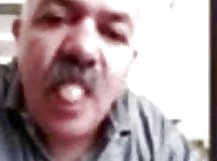 turkish grandpa play cock