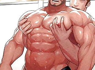 bodybuilder carton bara #2