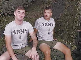 Military Jocks Ryan Jordan &amp; Brandon Anderson Full Scene