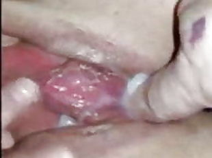 Hot sexy pussy creampie