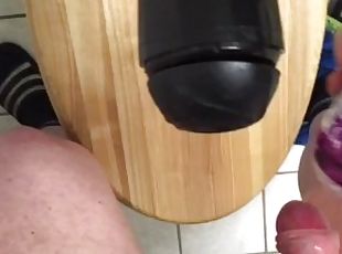 Toyfuck… in the toilet..