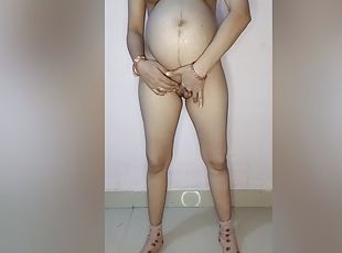 Village Pregnant Wife Pink Pussy