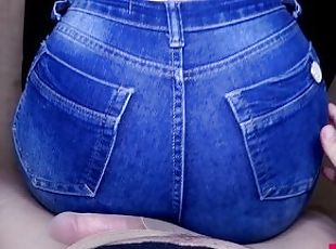 collant-di-nylon, sedere, pov, strette, culo, jeans