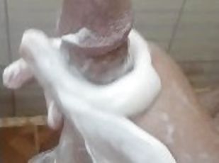 nice foamy massage with cumshot in bath ?????? ?????? ??? ?? ???? ?? ????