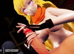 RWBY - Yang Best Handjob Ever