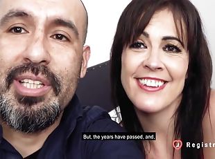 Spanish Threesome: Man Fucks Teen & Wife - Montse Swinger