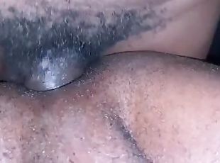 Raw breeding black ass