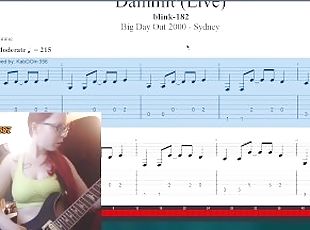 Guitar Practice Session 8 - Damnit (Blink 182) (Electric)