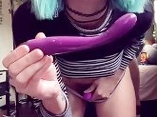 Eating Cum off Dildo (TEASER)