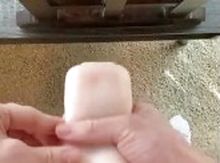 POV Hot Cock Fuck Toy Came Quick