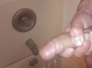 Shower masturbation