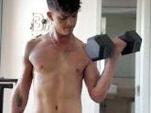 besar, awam, homoseksual, berahi, berotot, gym, zakar