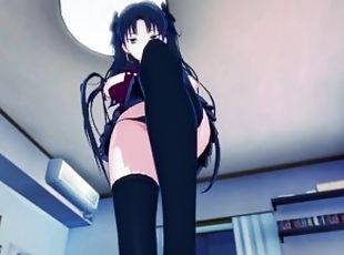 Hentai POV Feet Rin Tohsaka Fate/Stay Night