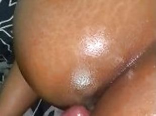 Oily fat ass bbc cream